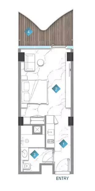 Unit floor plan image