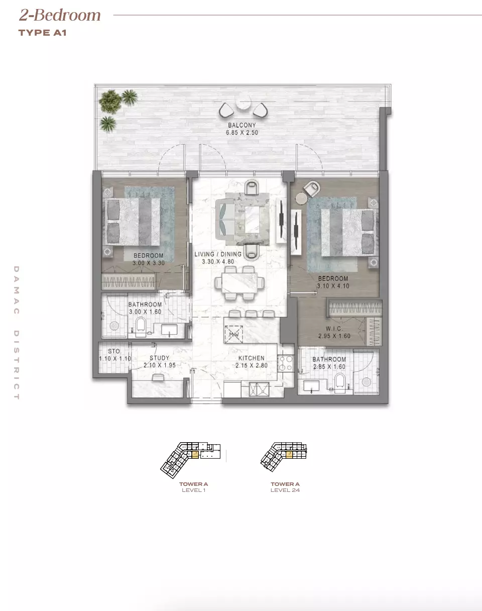 Unit floor plan image