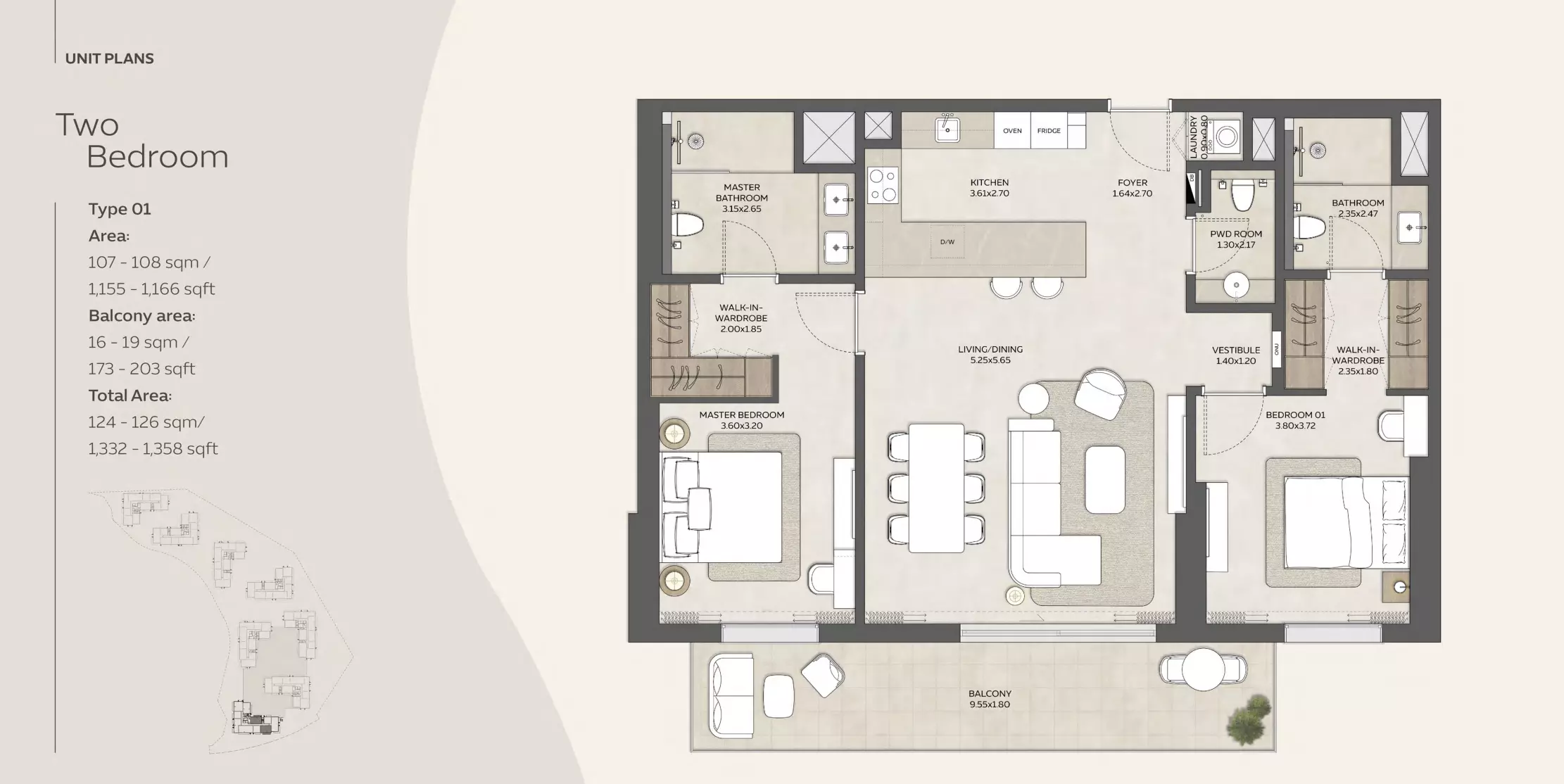 Unit floor plan image
