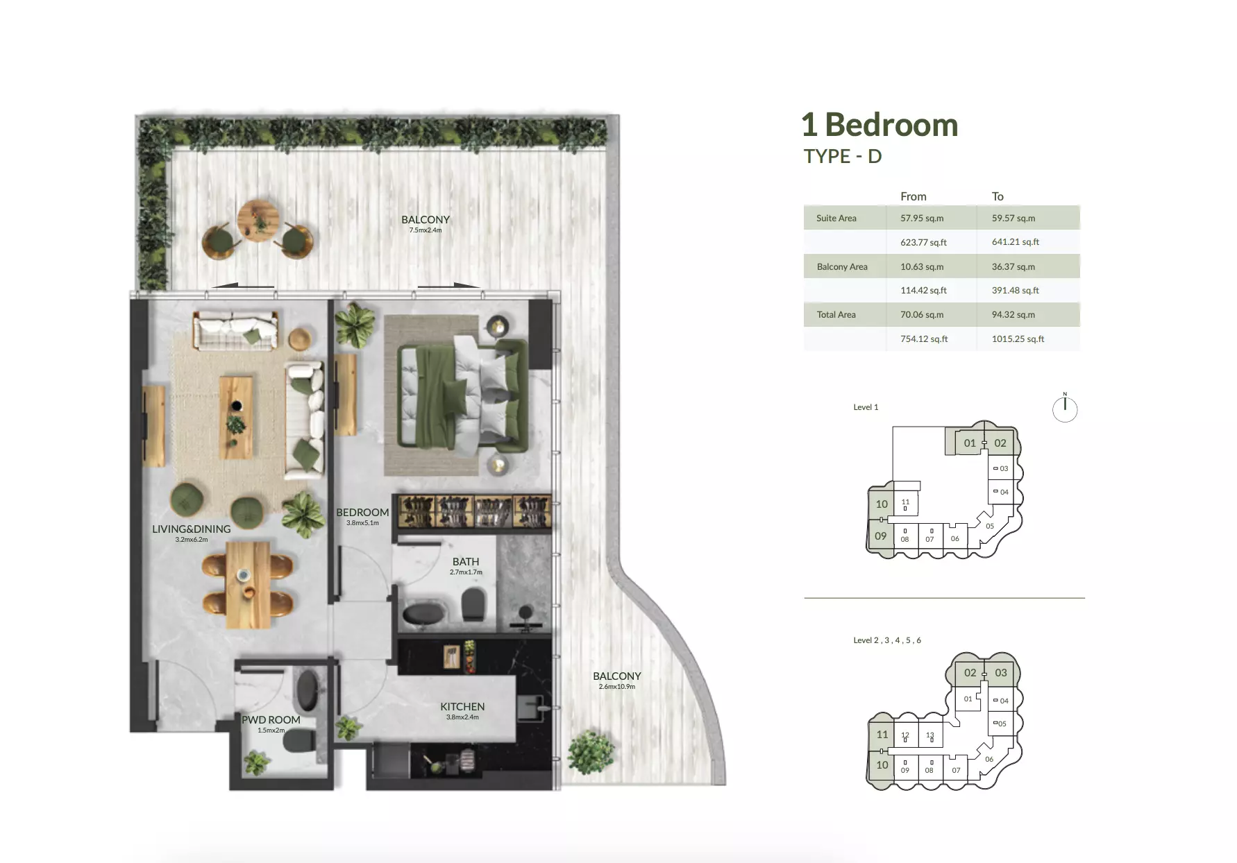 Unit floor plan image