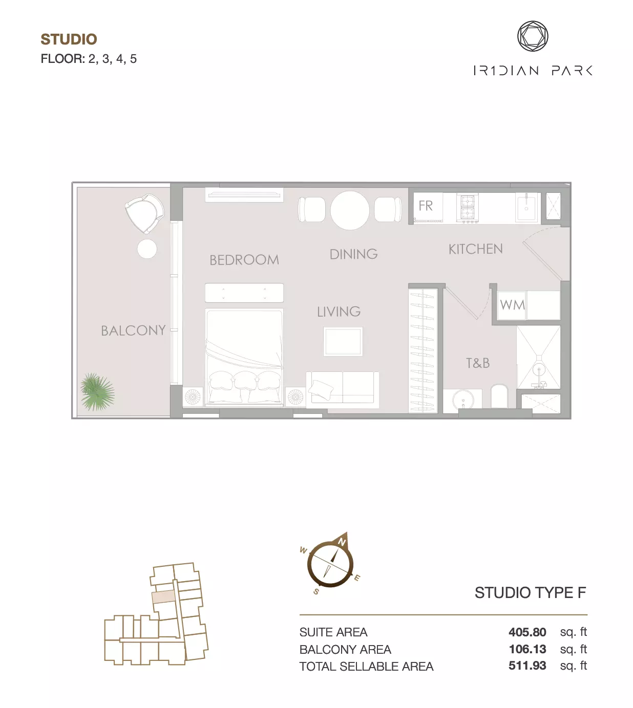 Unit floor plan image