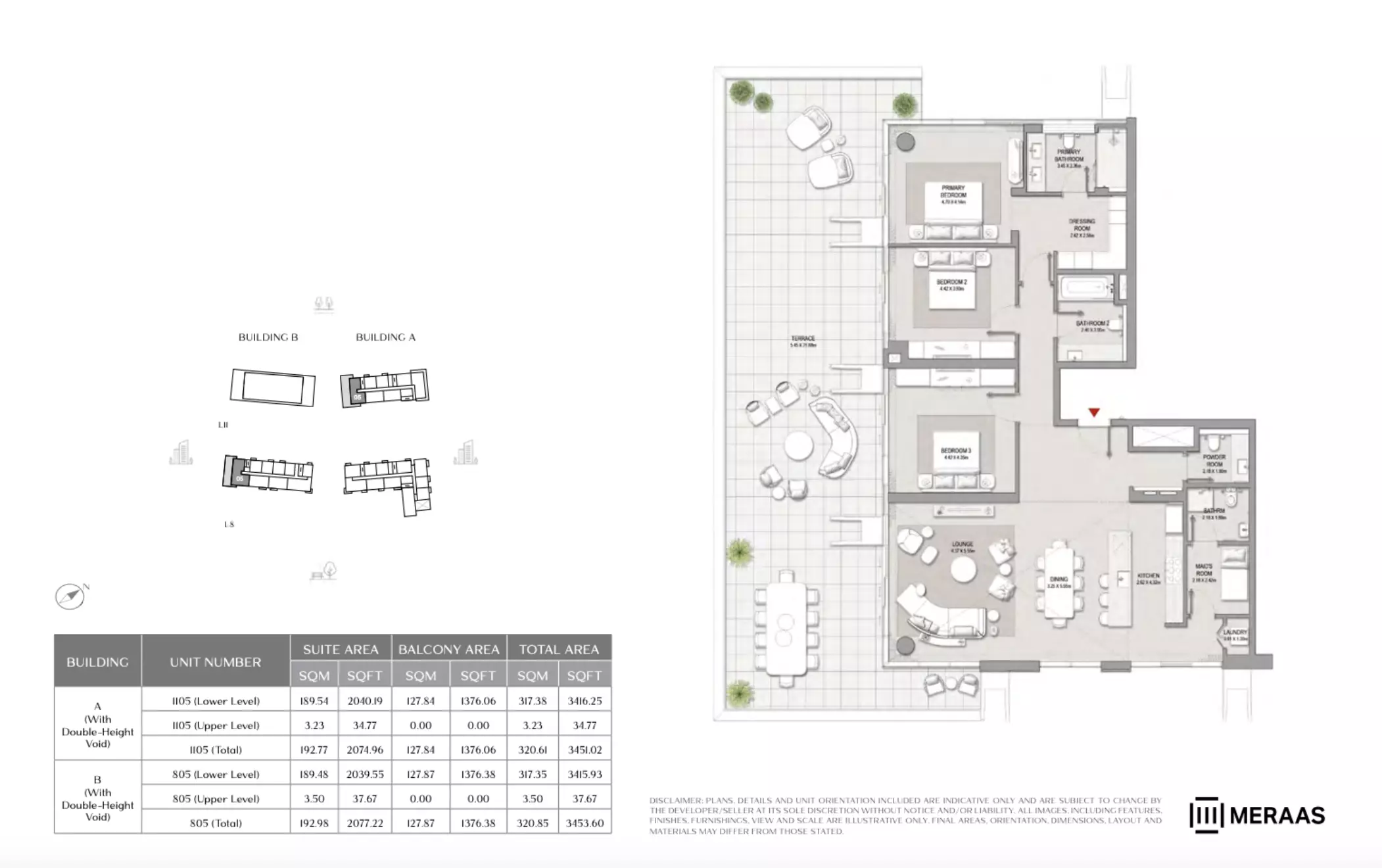 City Walk Crestlane 2 Type-1105(With Double-Height Void)-Building B, 3 beds