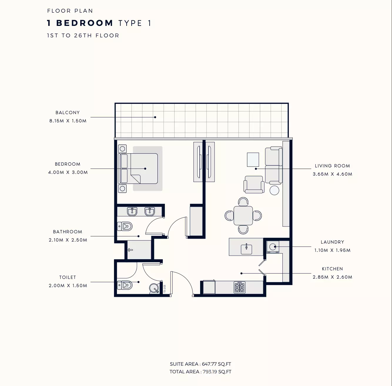 Unit floor plan image