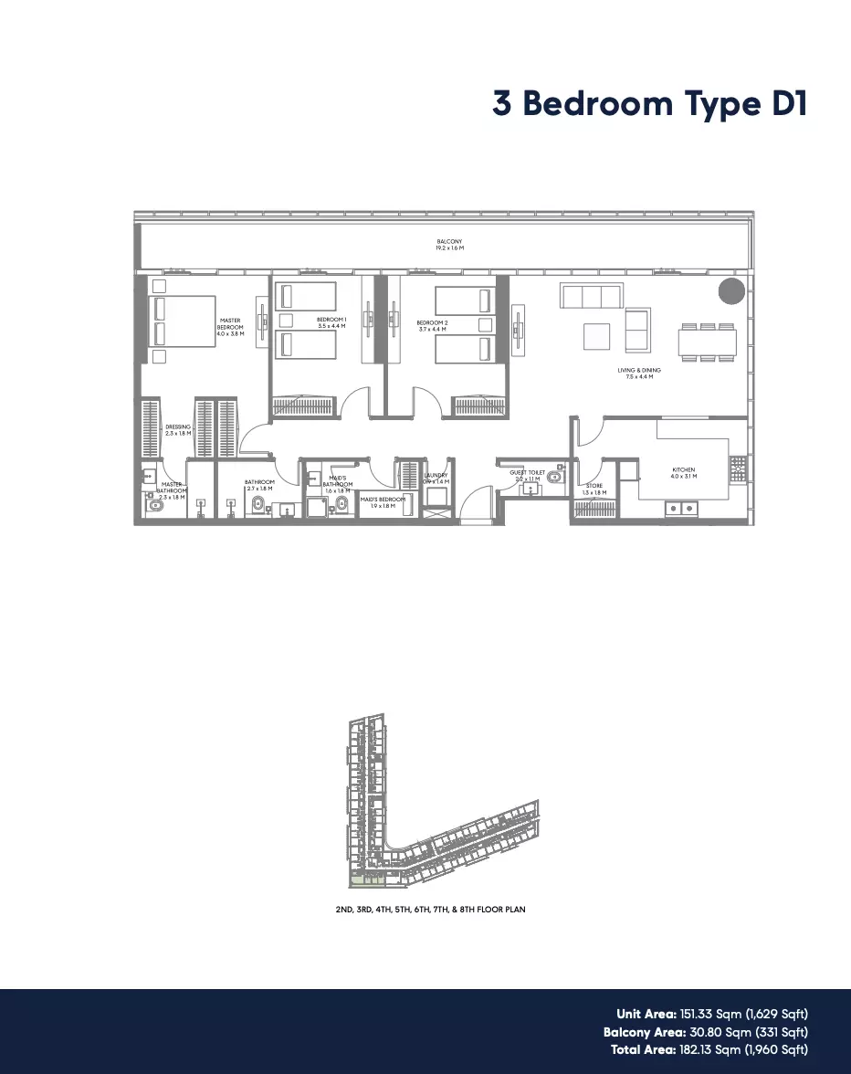 Unit floor plan image