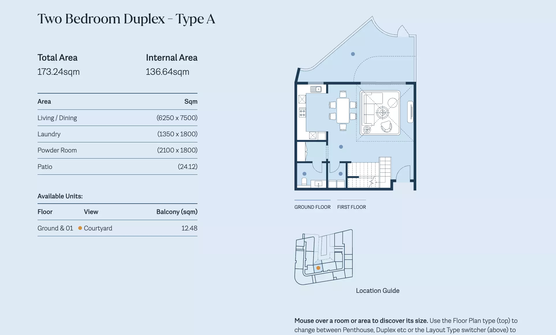 Unit floor plan image