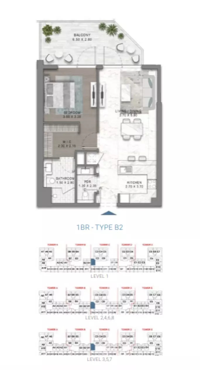 Unit floor plan image
