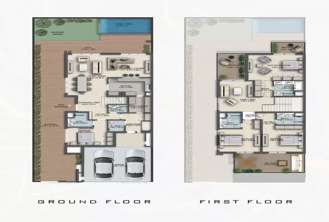 Paradise Hills — 4BR floor plan