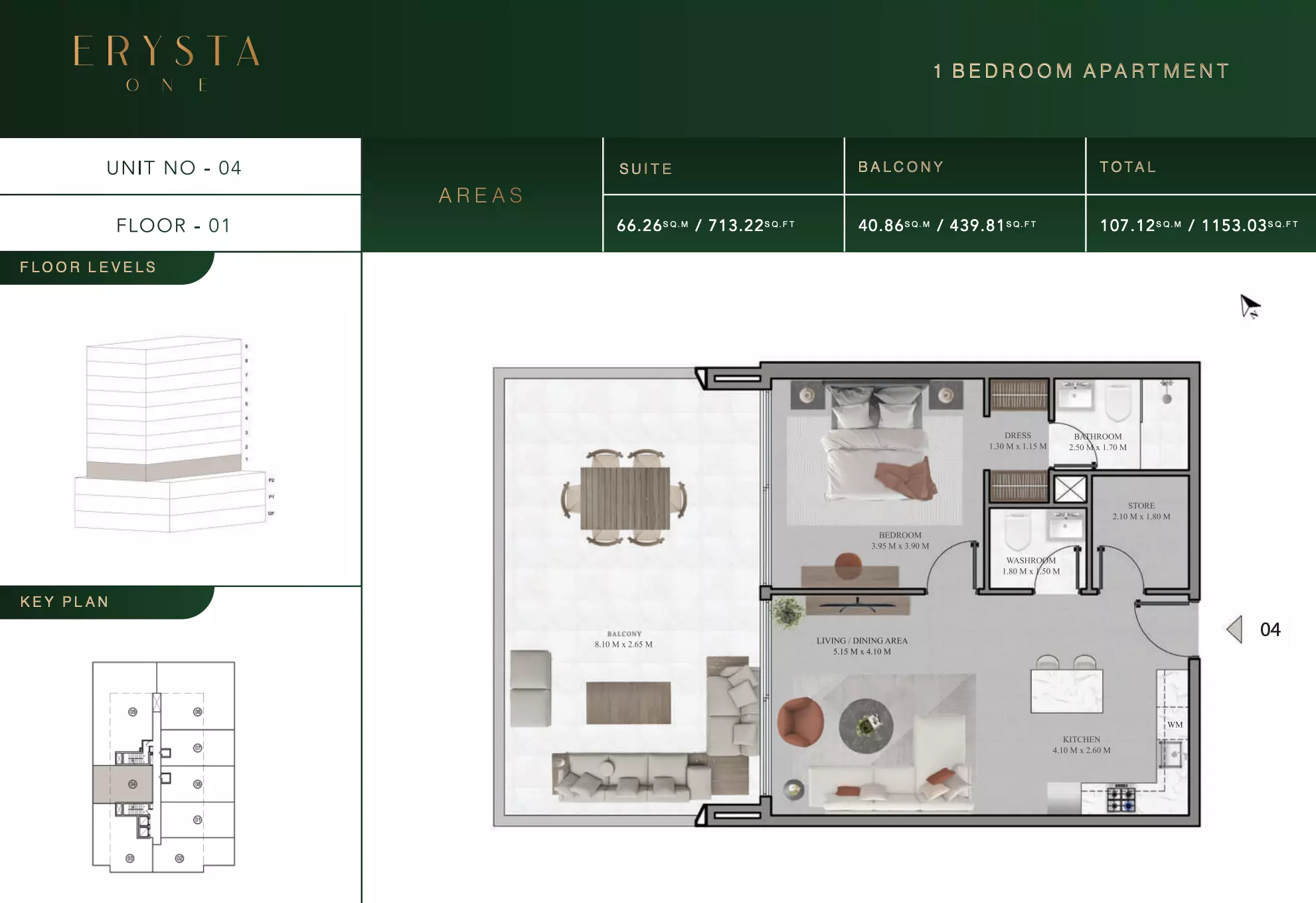 Unit floor plan image