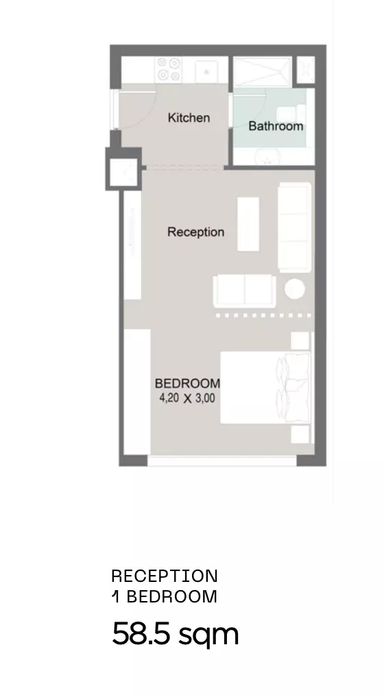 صورة مخطط ارضية الوحدة