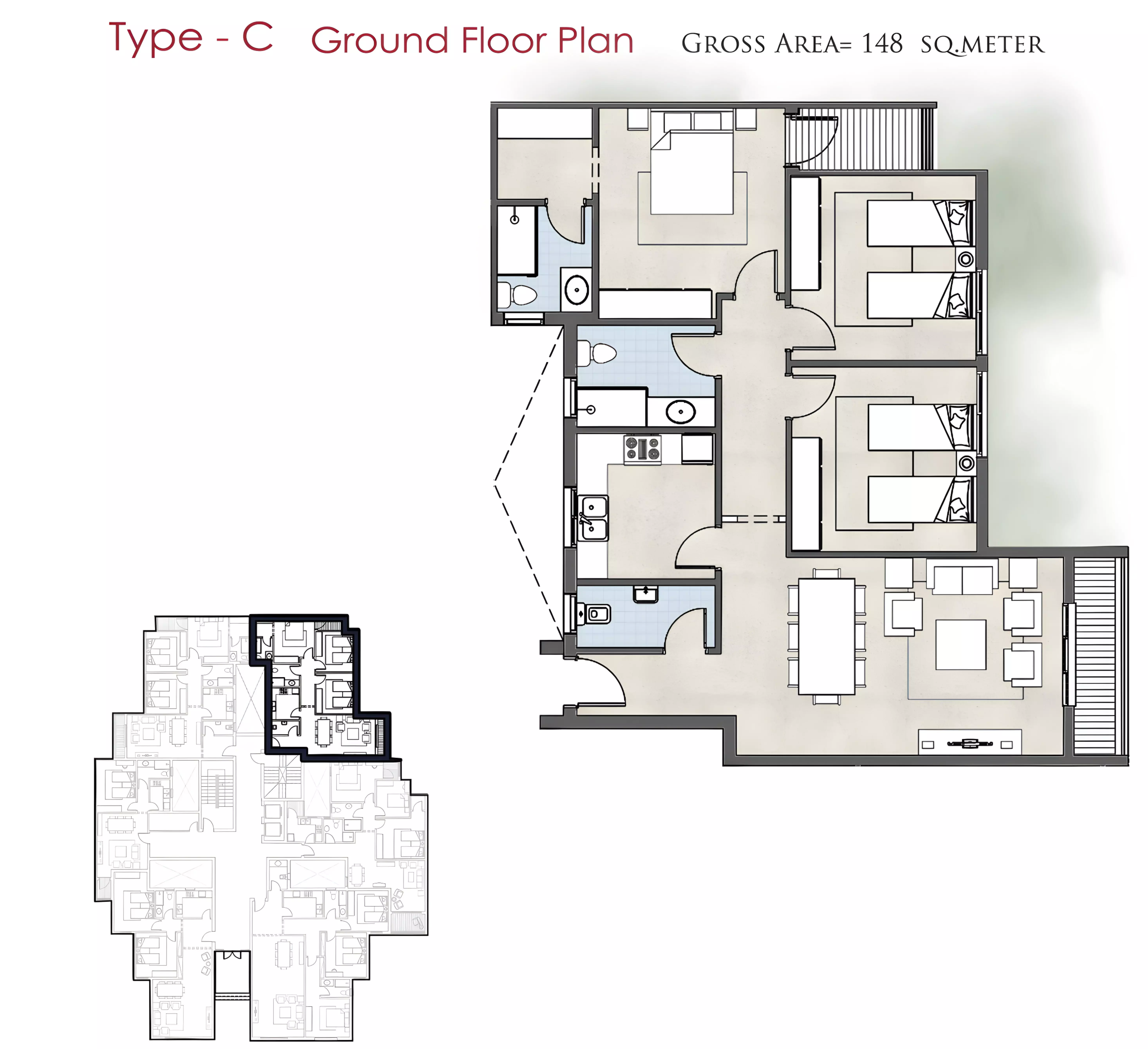 Unit floor plan image
