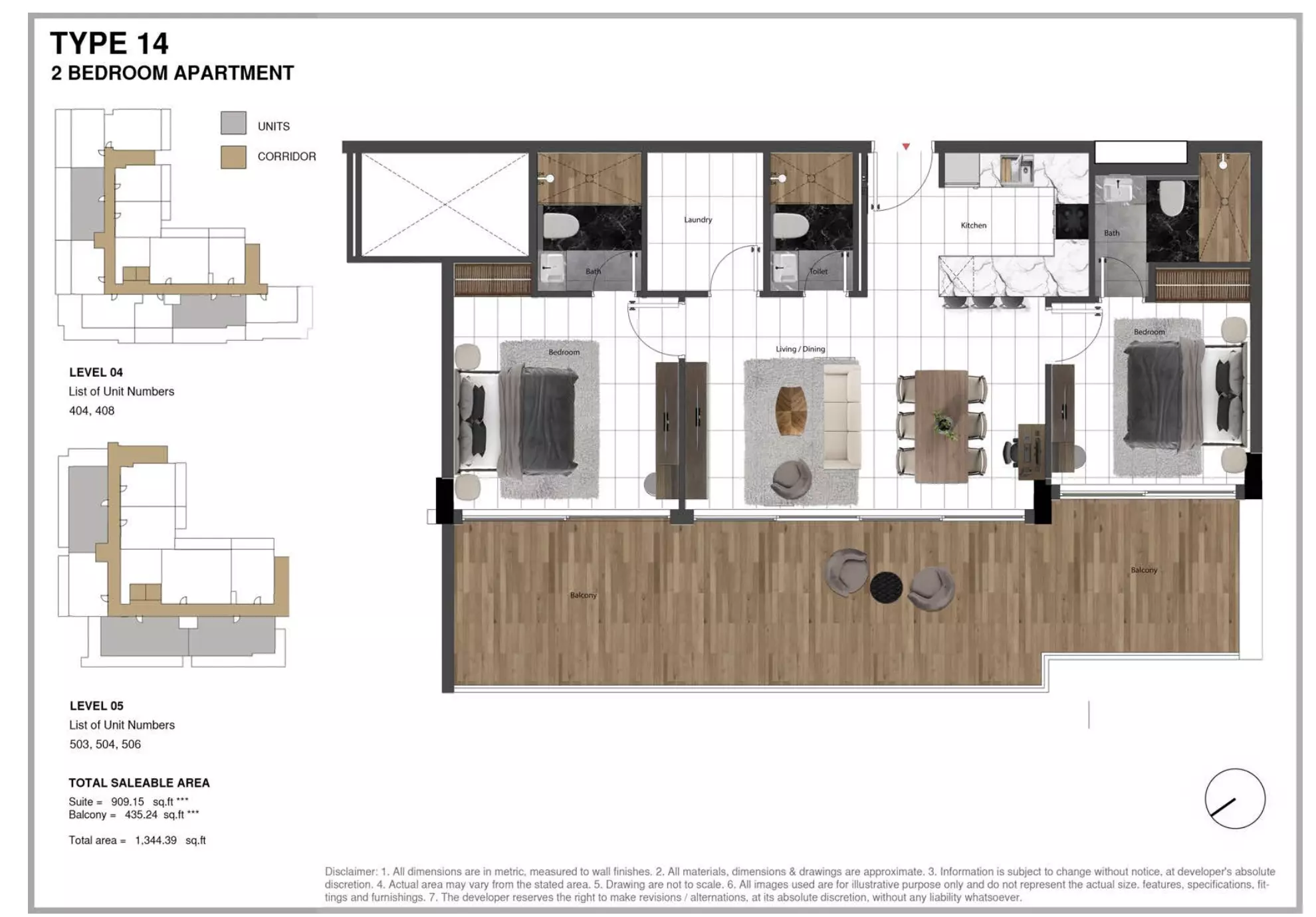 Unit floor plan image