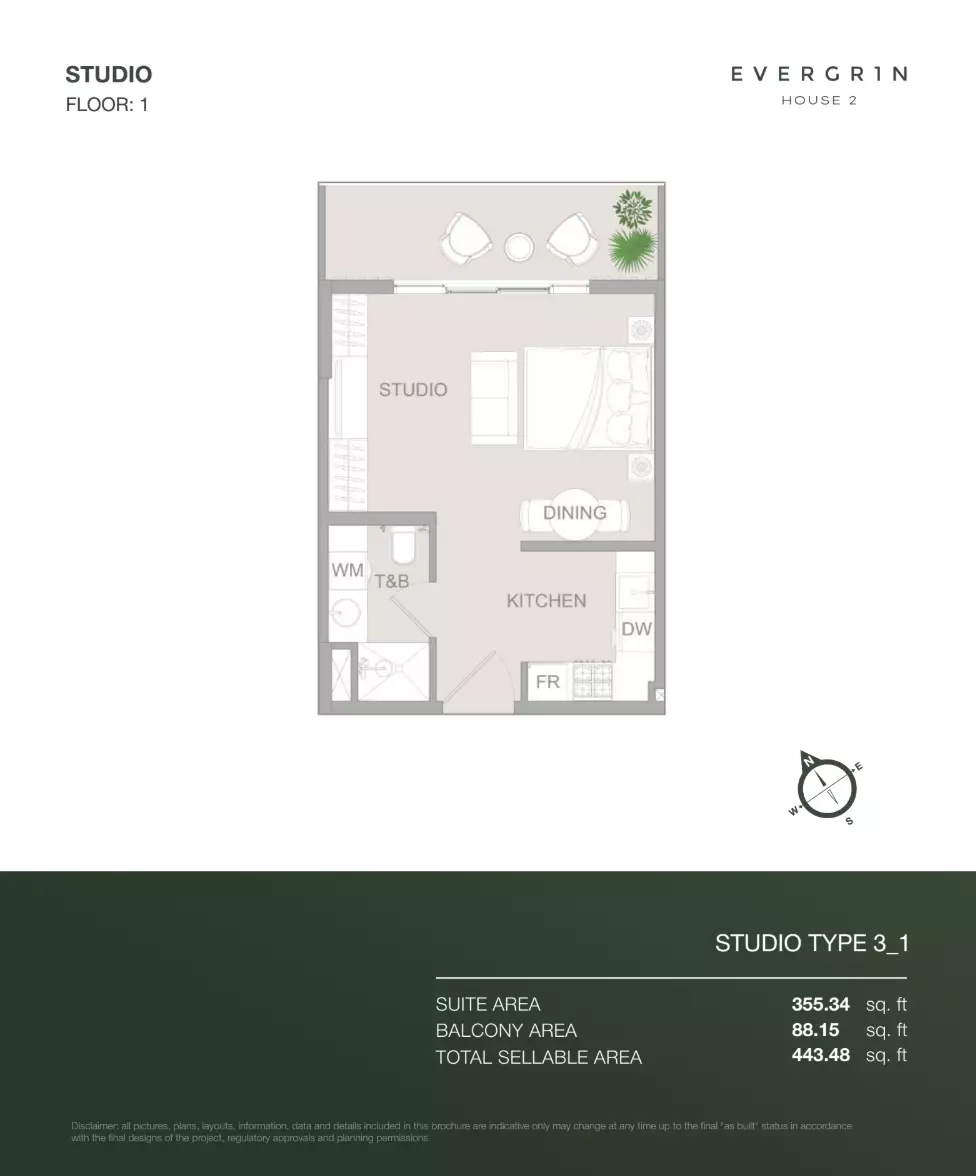 Unit floor plan image