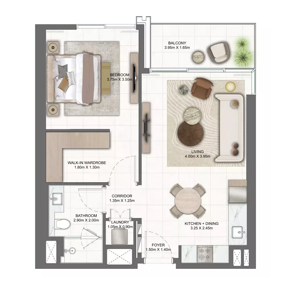 Unit floor plan image