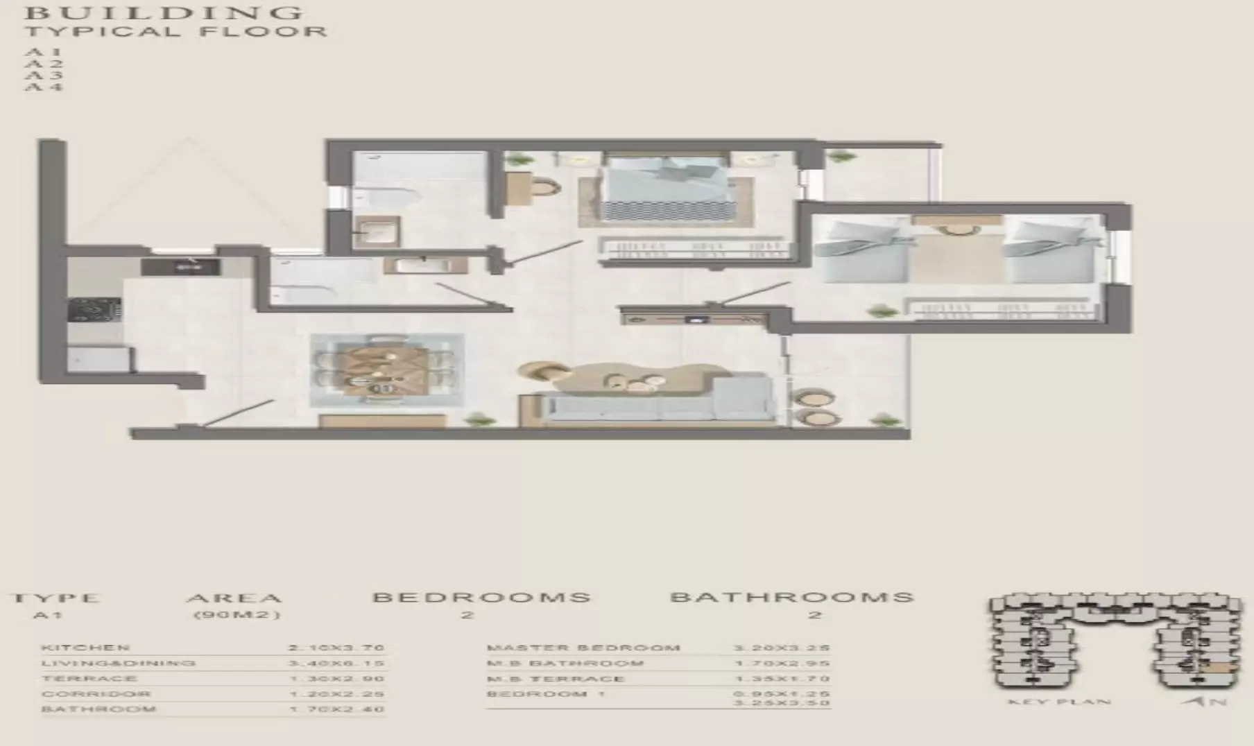 صورة مخطط ارضية الوحدة