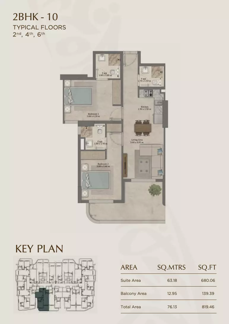 Unit floor plan image