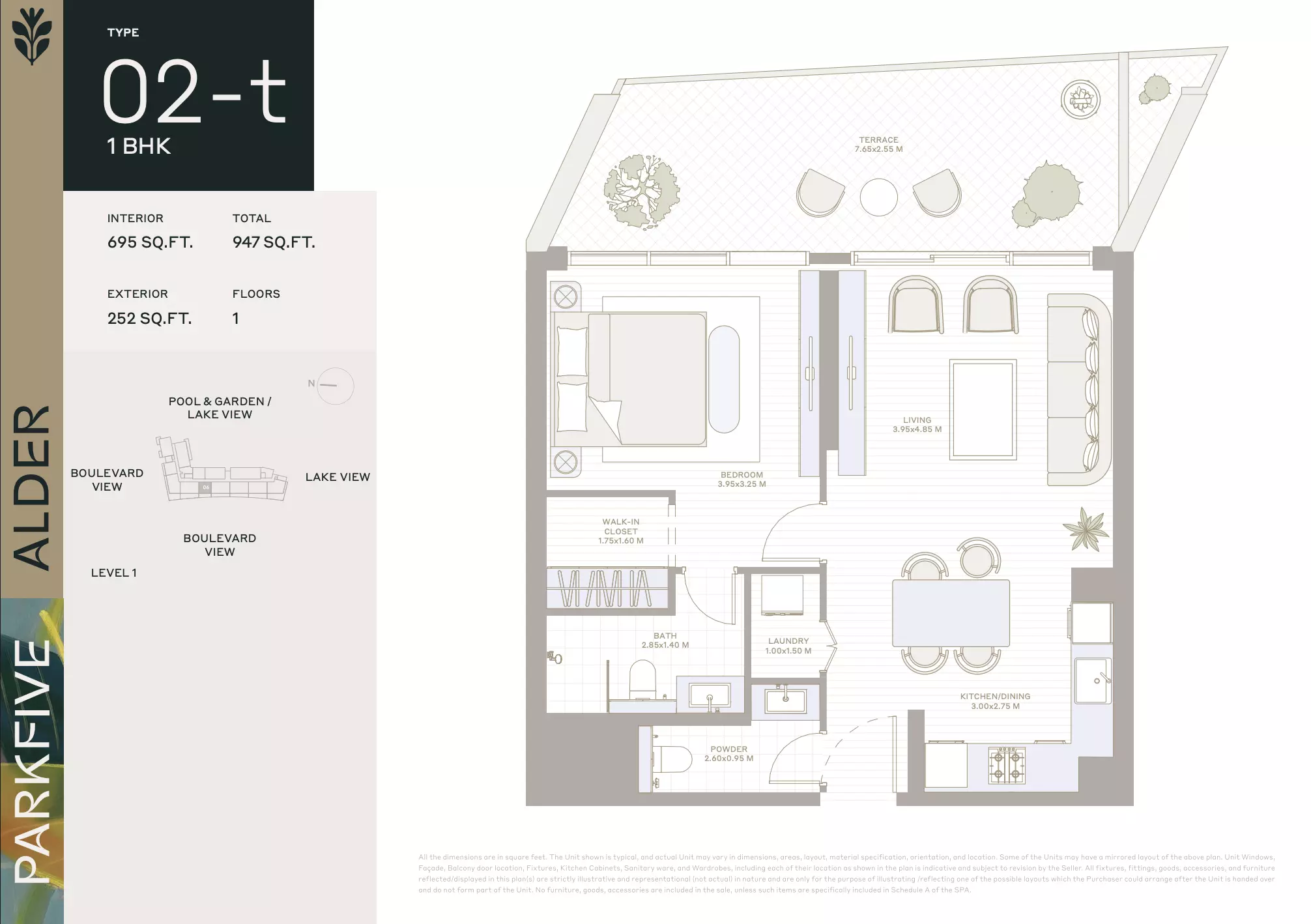 Unit floor plan image