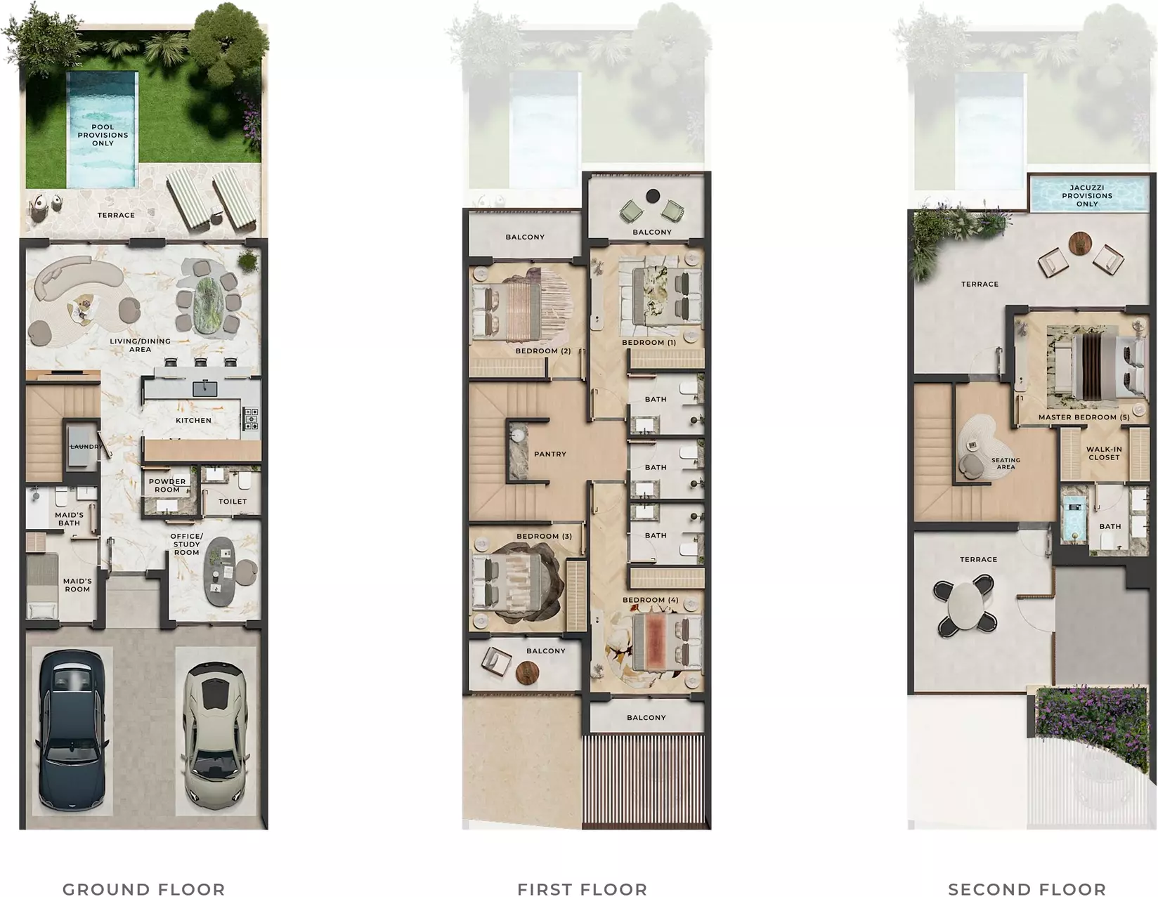 صورة مخطط ارضية الوحدة