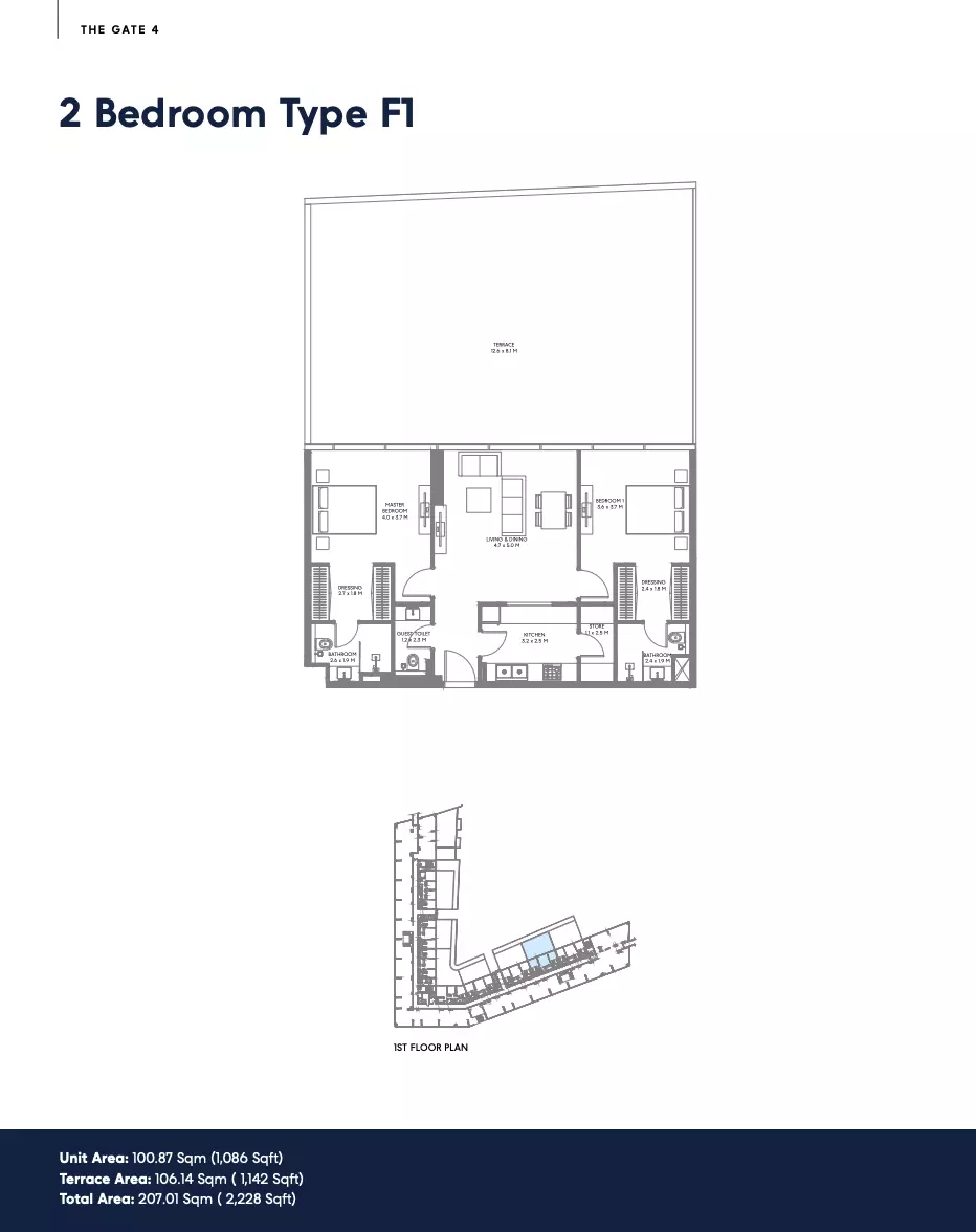 Unit floor plan image