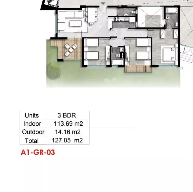 Unit floor plan image