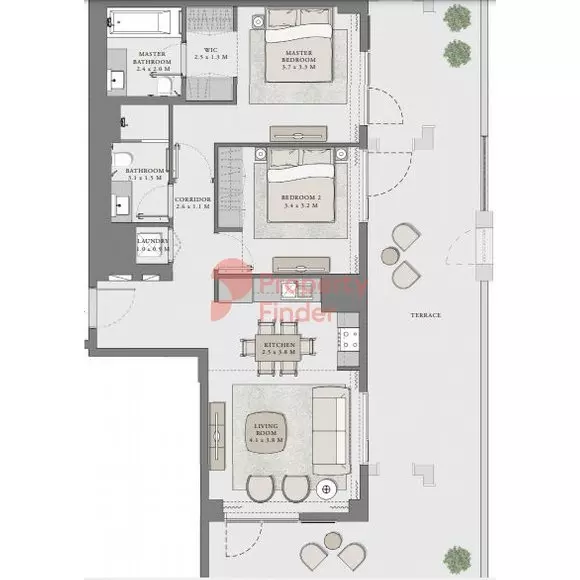 Orchid At Creek Beach Building 2 Unit M04, 2 beds