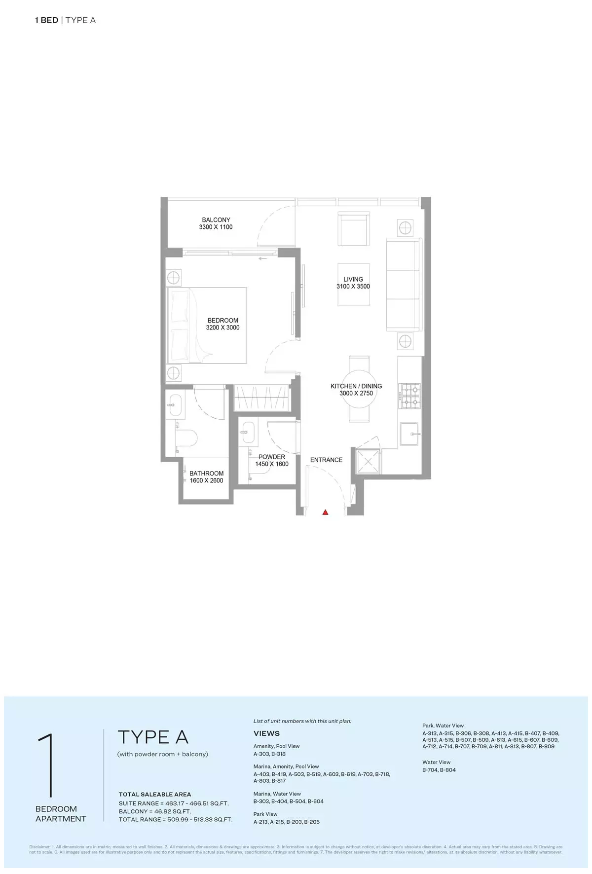 Unit floor plan image