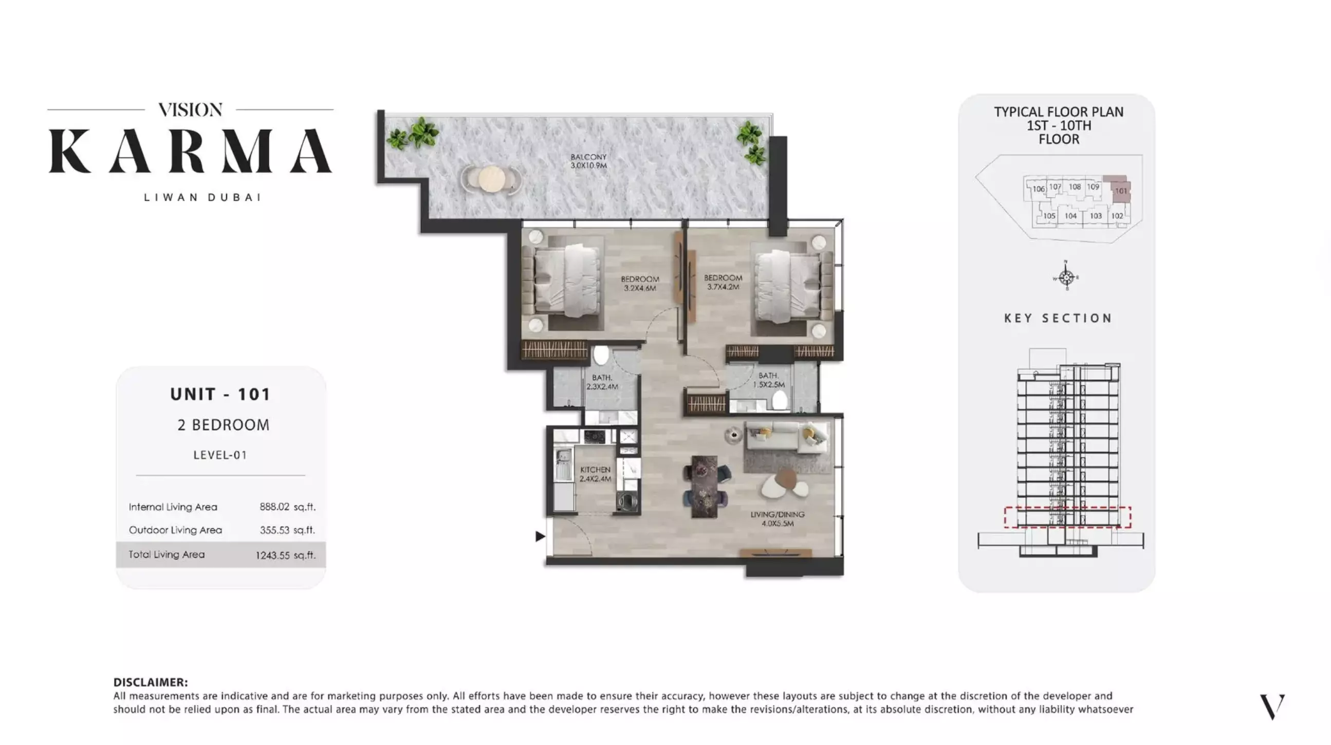 Unit floor plan image