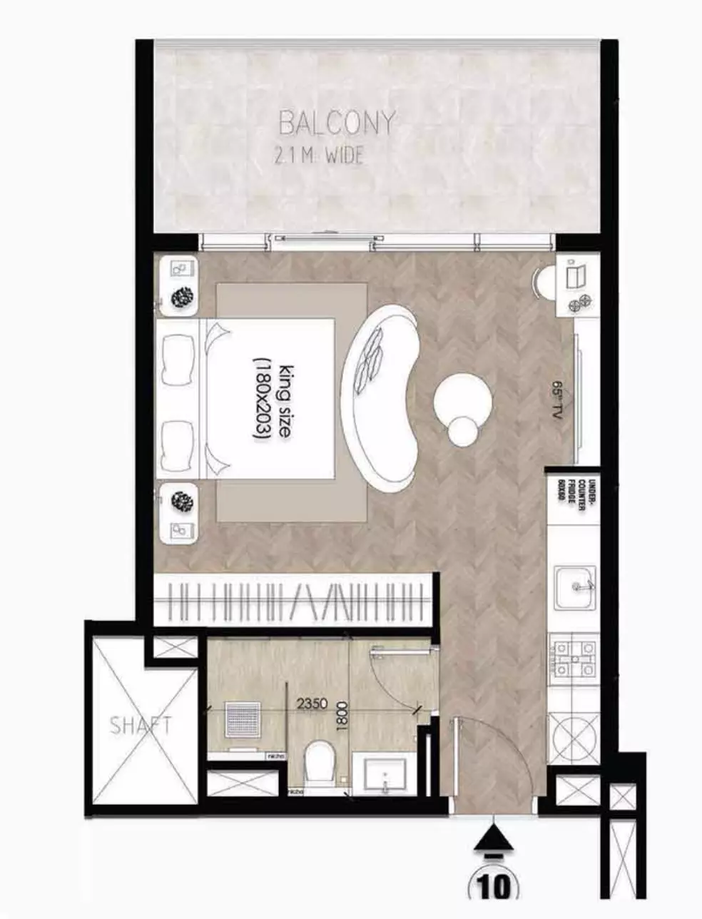 صورة مخطط ارضية الوحدة