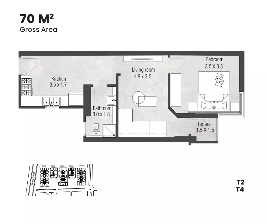 Unit floor plan image