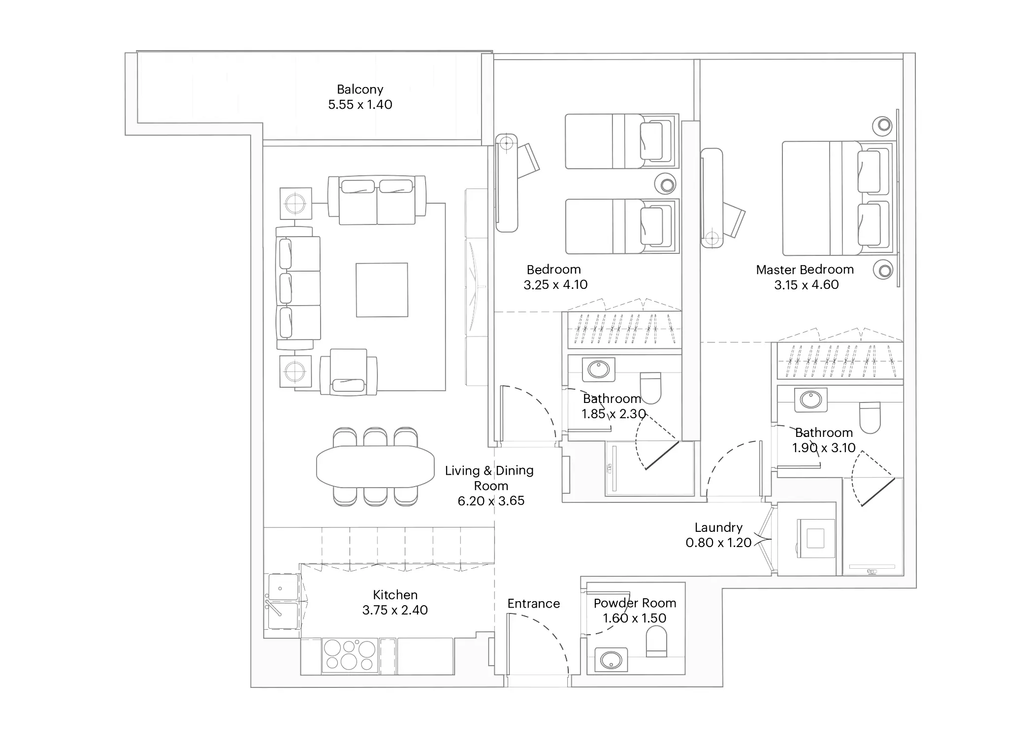 Unit floor plan image