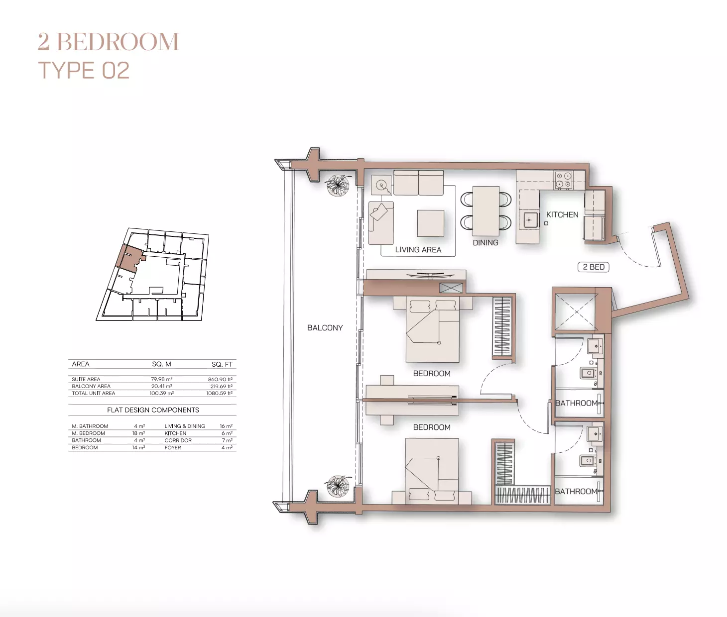 Unit floor plan image