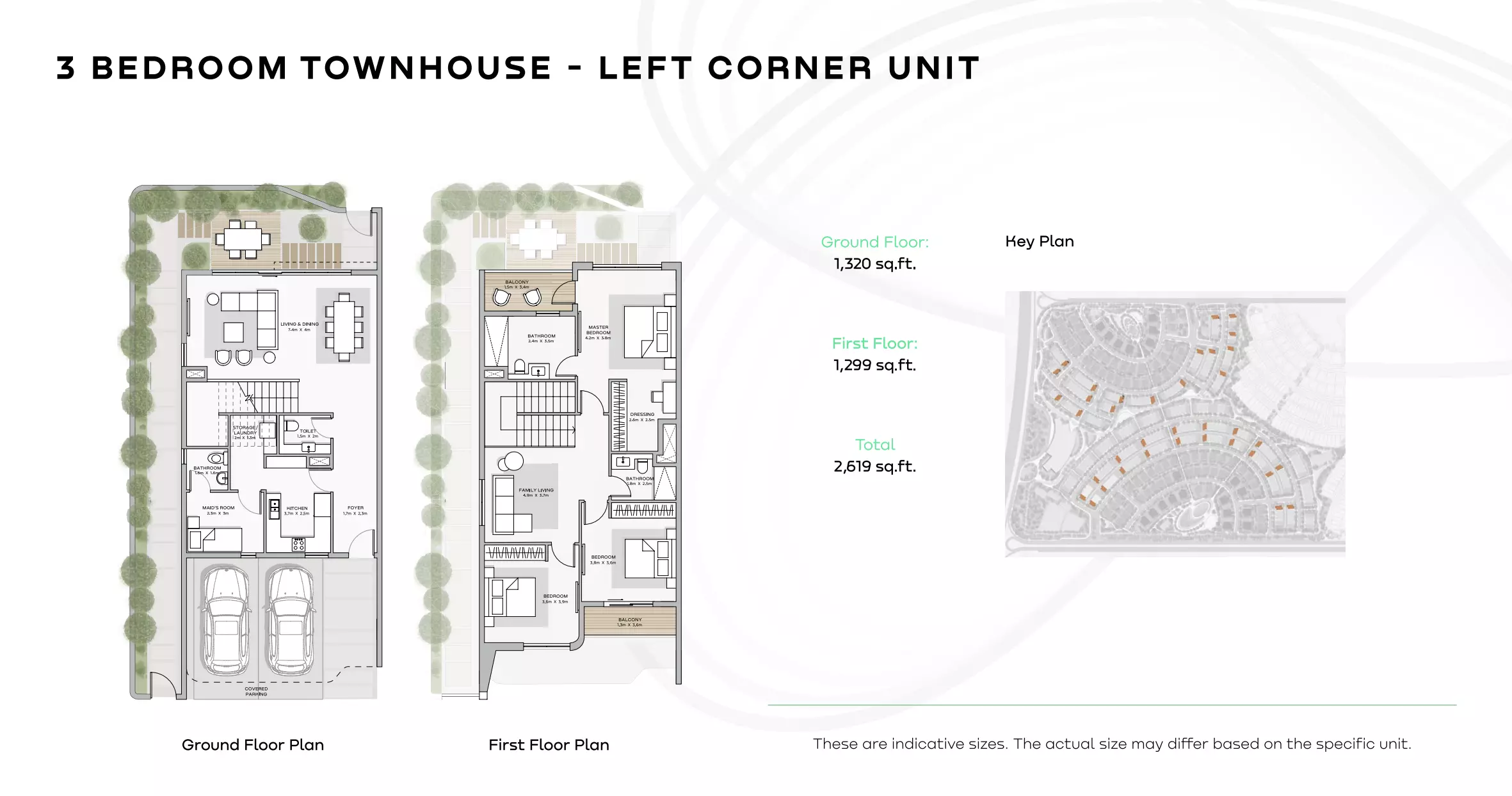 صورة مخطط ارضية الوحدة