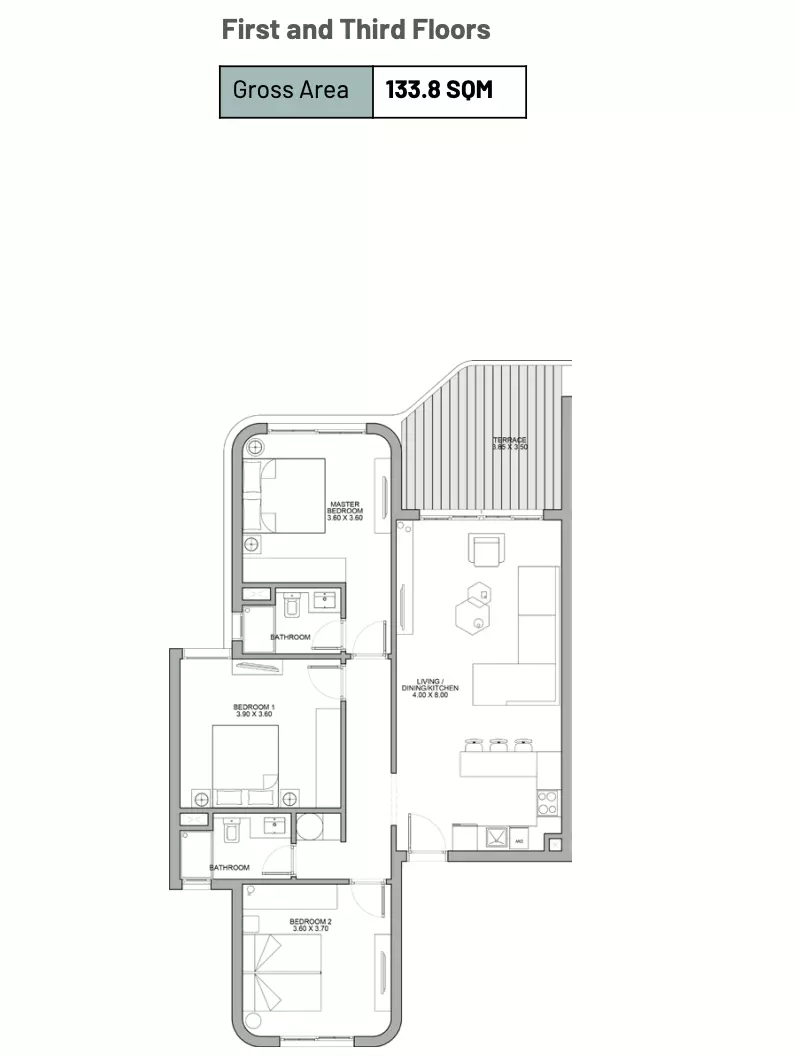 Unit floor plan image