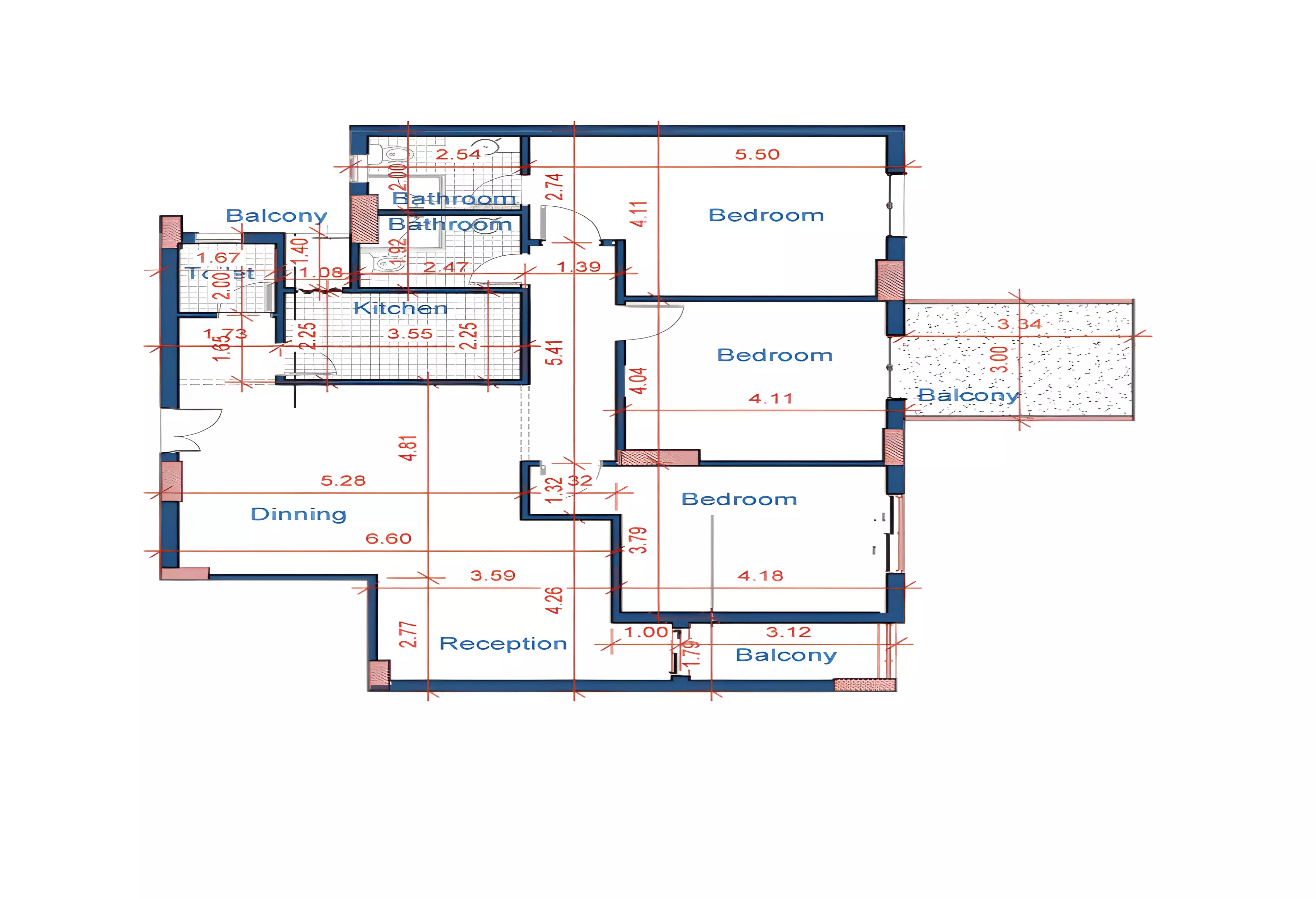 Unit floor plan image