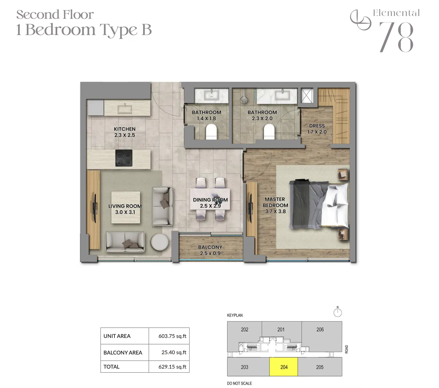 Elemental 78 - Type B Floor Plan