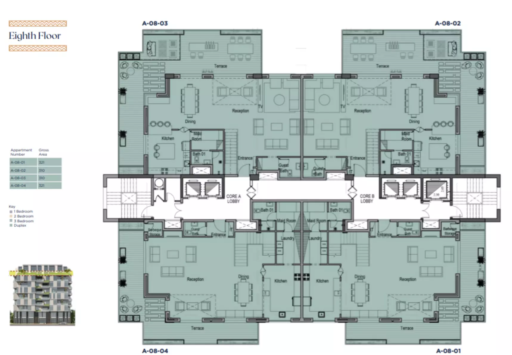 صورة مخطط ارضية الوحدة