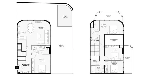 Unit floor plan image