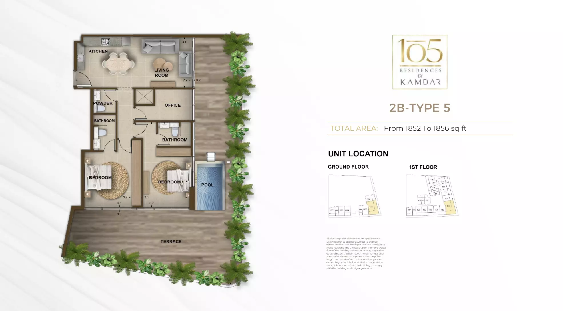 Unit floor plan image