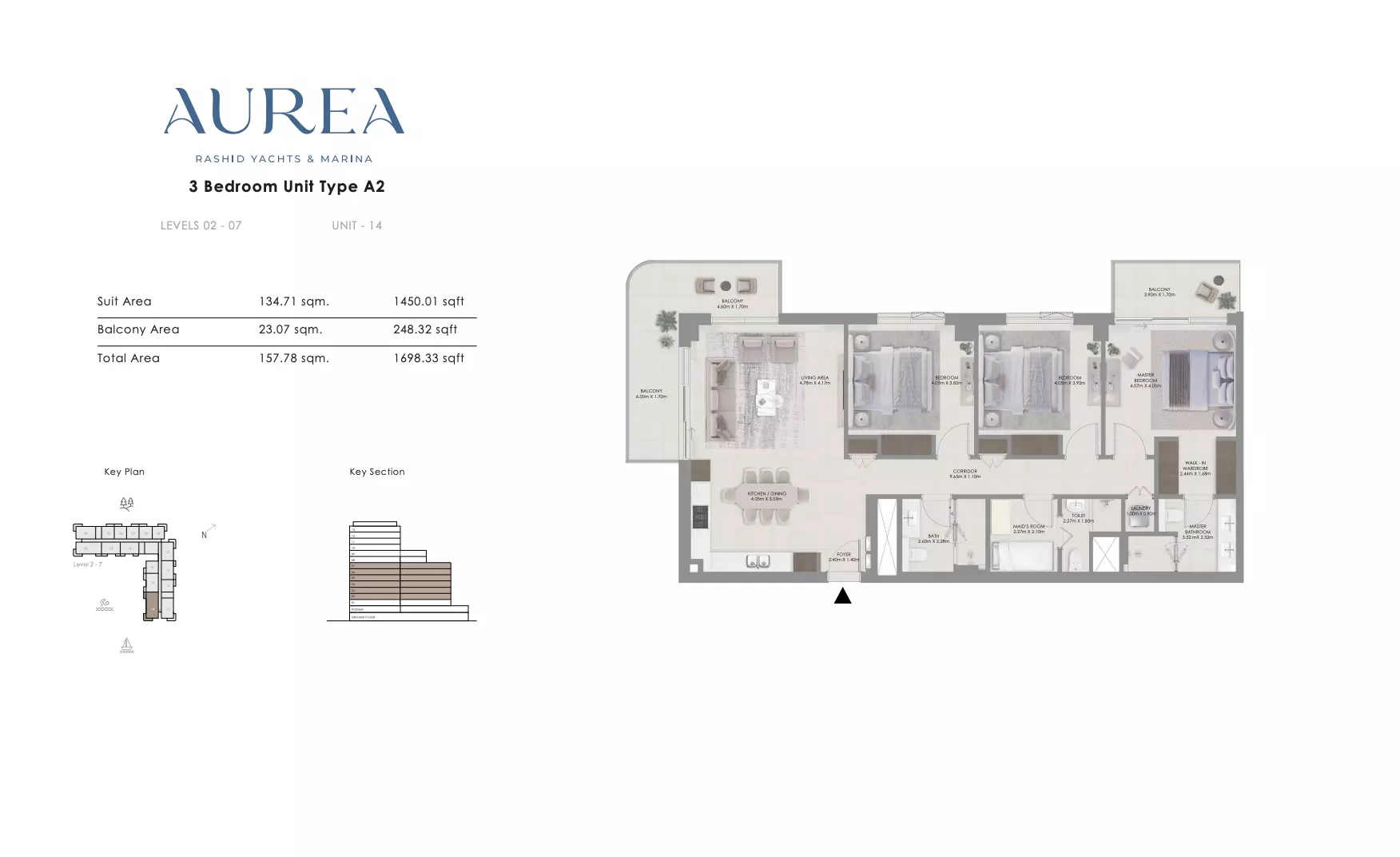 Unit floor plan image