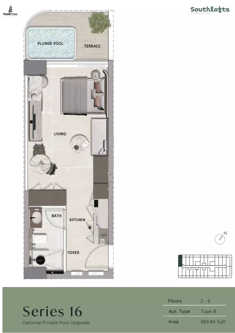 Unit floor plan image