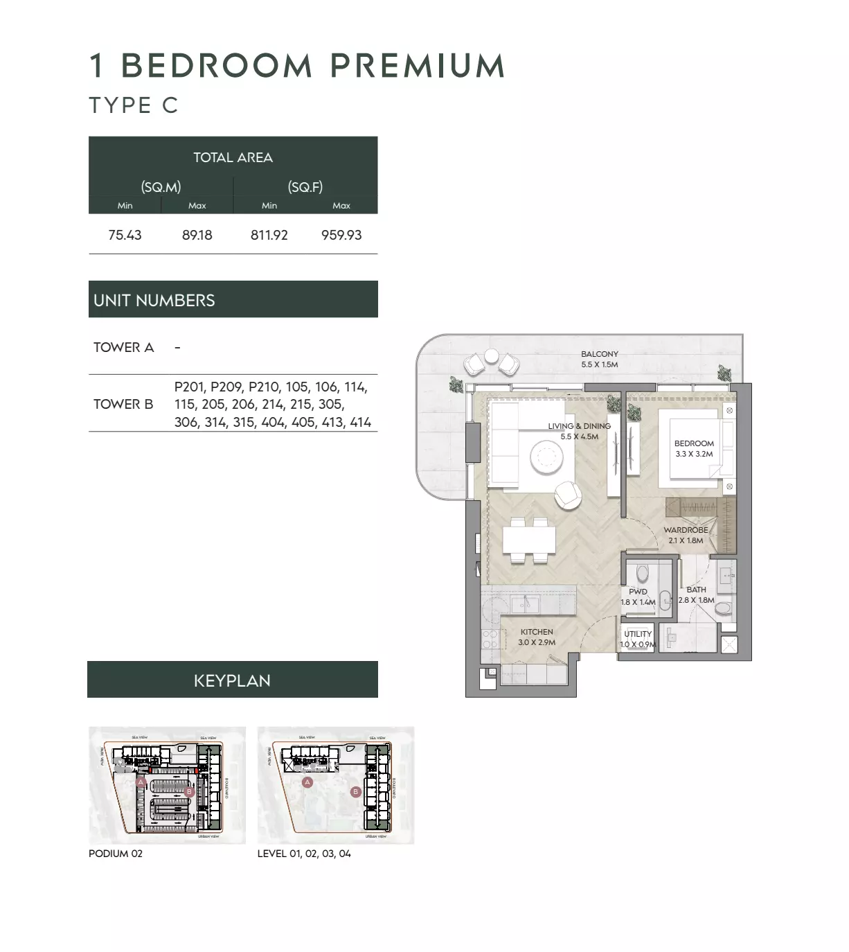Unit floor plan image