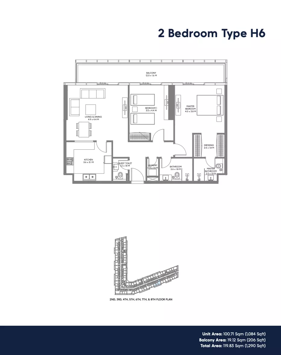 Unit floor plan image