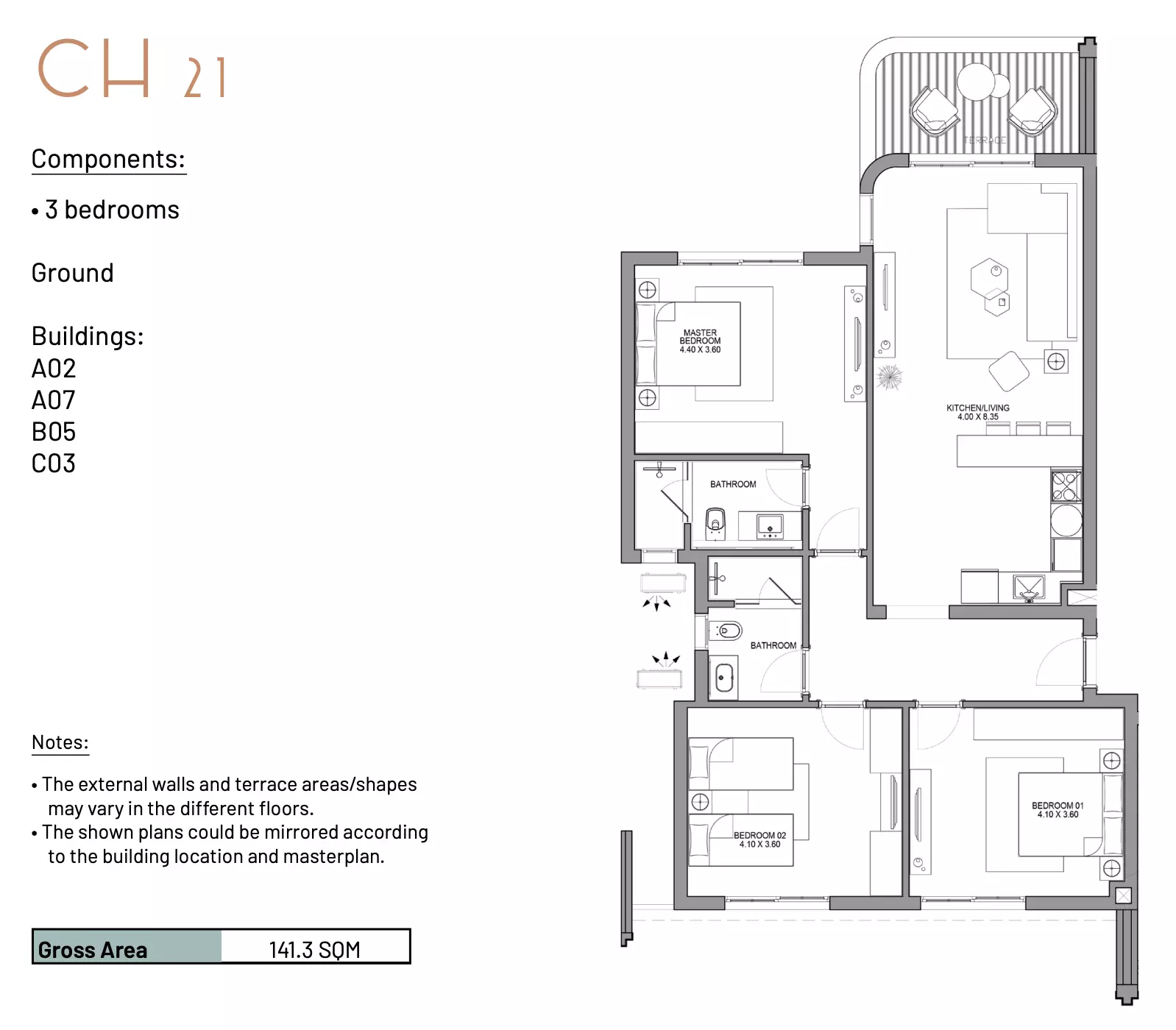 Unit floor plan image