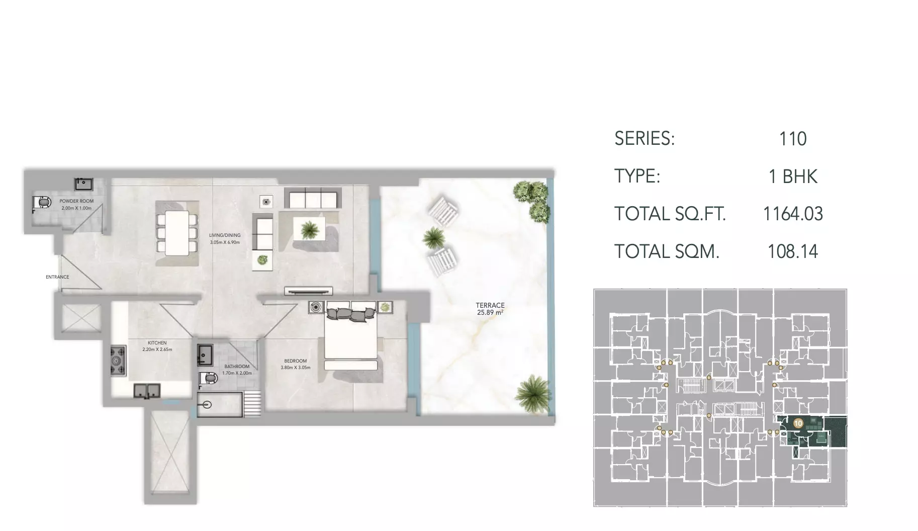 Unit floor plan image