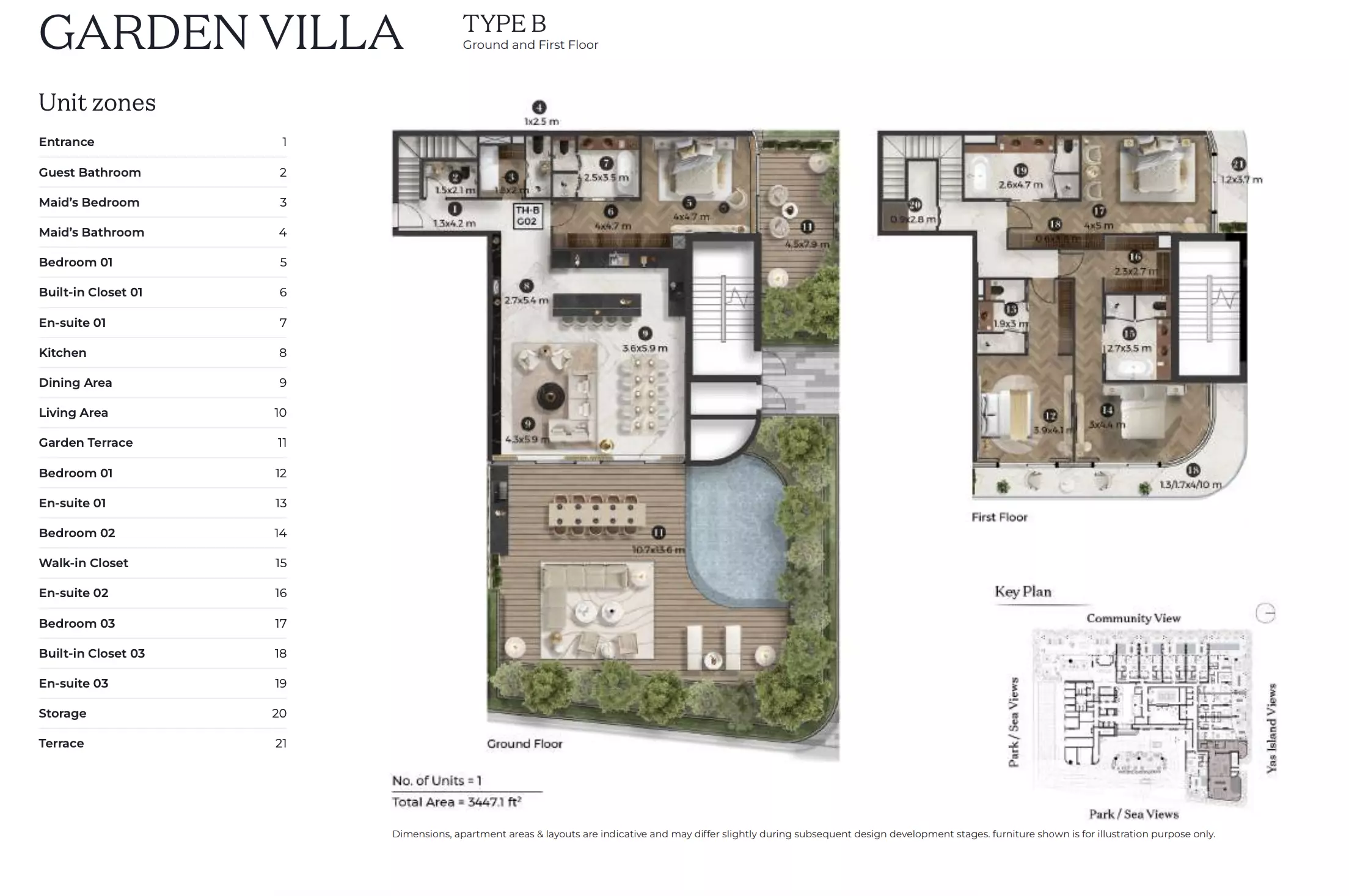 Unit floor plan image
