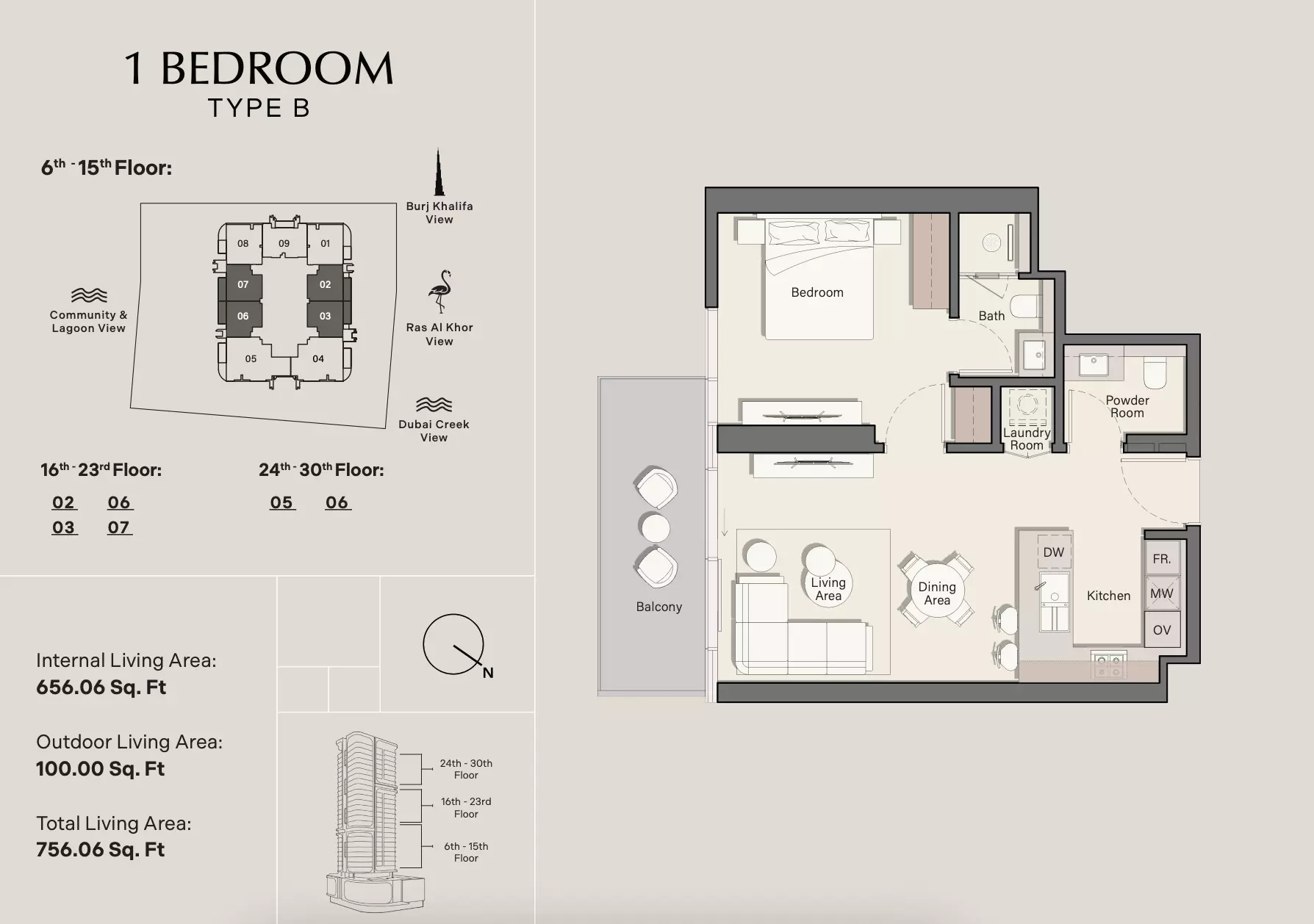 Unit floor plan image