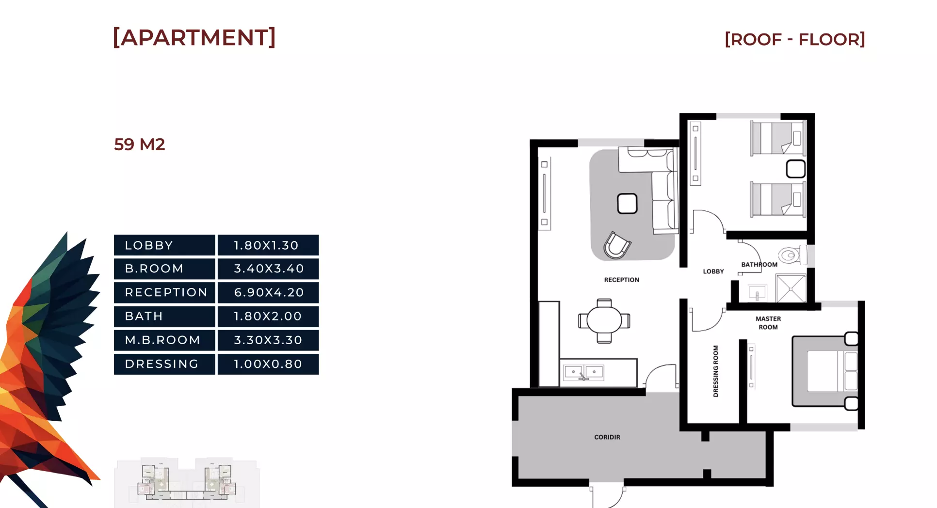 Unit floor plan image