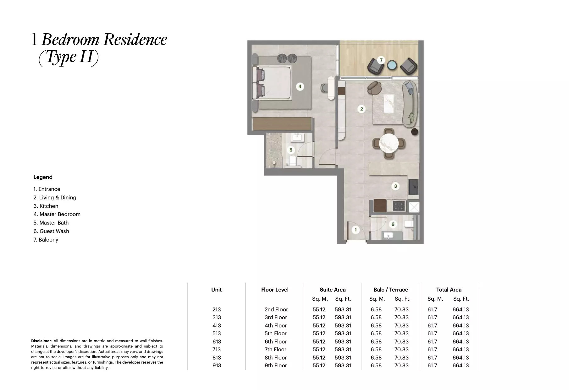 Unit floor plan image