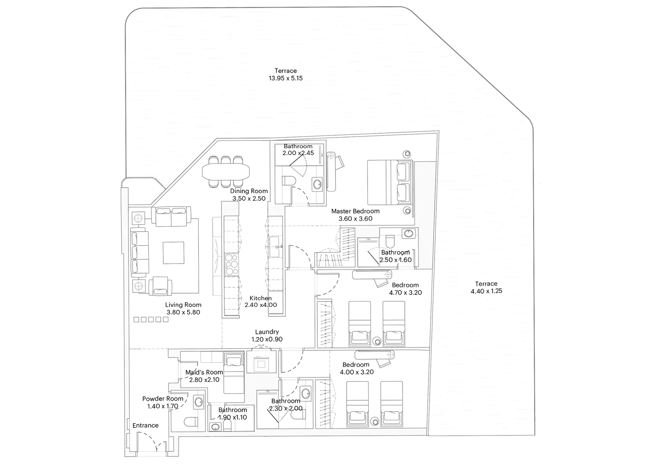 Unit floor plan image