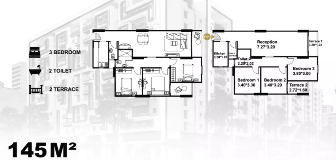 Unit floor plan image