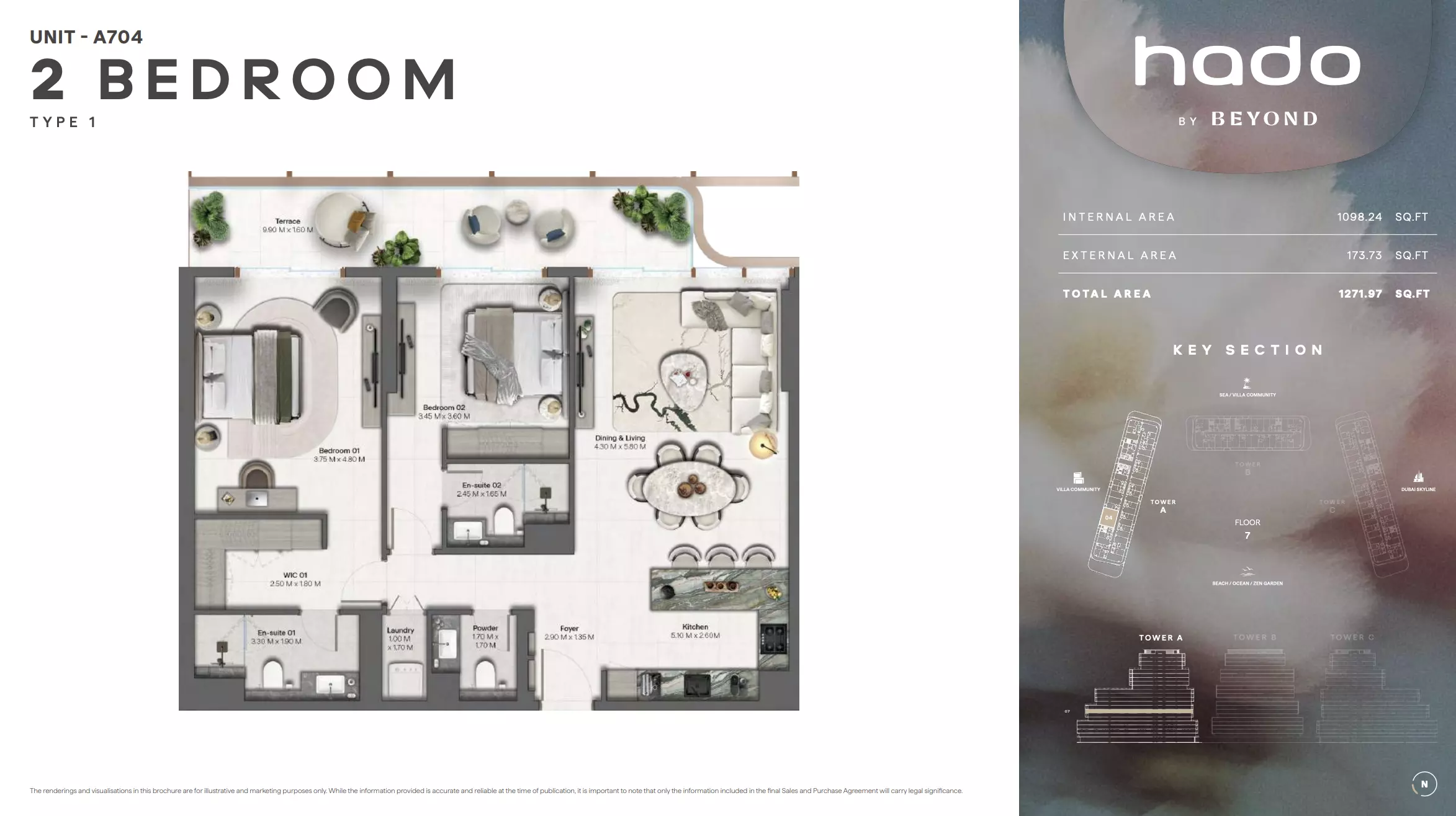 Unit floor plan image